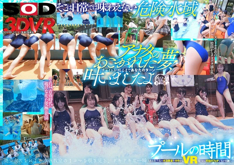 DSVR-1014 【VR】泳池时光VR体验时间大幅增加，现在有100分钟的时间，而且还有13名特别的嘉宾陪伴你体验哦！